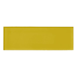 Badge D'identification Couleur solide or