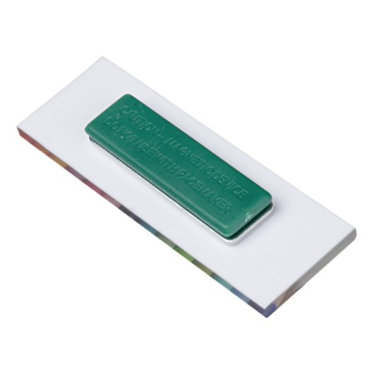 Badge D'identification Crayons colorés (Dos)