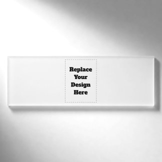 Badge D'identification Créez votre propre blanc