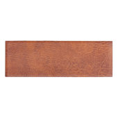 Badge D'identification Cuir Brown (Devant)