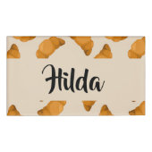 Badge D'identification Custom Brown Croissants (Devant)