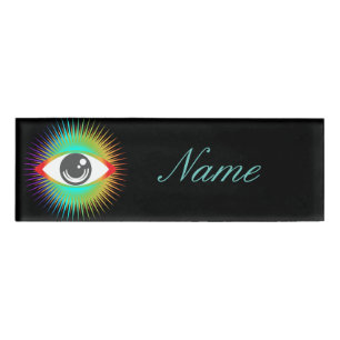Badge D'identification Cute oeil Alien Thunder_Cove