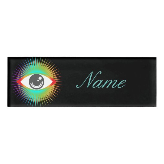 Badge D'identification Cute oeil Alien Thunder_Cove (Devant)