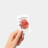 Badge d'identification Dahlia préféré (Manuel / portable)