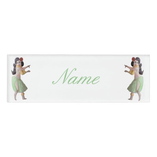 Badge D'identification Danseurs Hawaiian Hula Thunder_Cove (Devant)