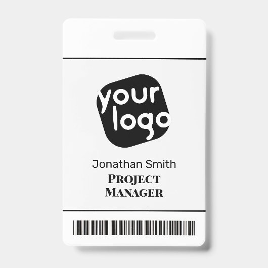 Badge d'identification de conférence personnalisé (Avant)