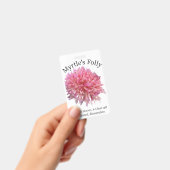 Badge d'identification de Dahlia Folie de Myrtle (Manuel / portable)