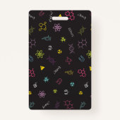 Badge d'identification de la partie scientifique (Dos)