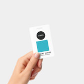 Badge d'identification de l'employé avec logo pers (Manuel / portable)