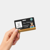 Badge d'identification de l'enseignant sur tableau (Manuel / portable)