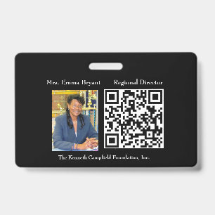 Badge d'identification de l'entreprise