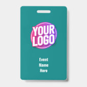 Badge d'identification de l'événement pour les fou (Arrière)