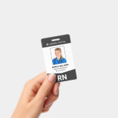 Badge d'identification de l'infirmière autorisée R (Manuel / portable)