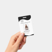 Badge d'identification de personnel d'entreprise a (Manuel / portable)