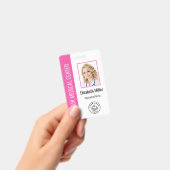 Badge d'identification de professionnel de la sant (Manuel / portable)