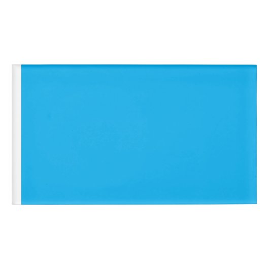 Badge D'identification Découvrez la beauté d'un ciel bleu clair (Devant)