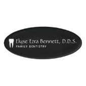 Badge D'identification Dentiste (Devant)