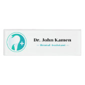 Badge D'identification Dentiste | Dents (Devant)