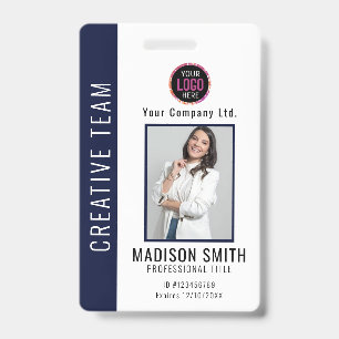 Badge d'identification d'entreprise personnalisé b