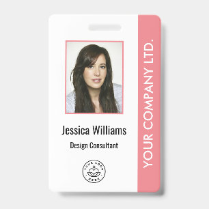 Badge d'identification d'entreprise personnalisé r
