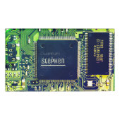 Badge D'identification Design de carte de circuit imprimé moderne Ajouter (Devant)