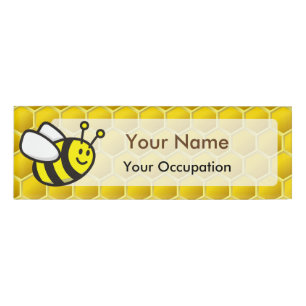 Badge D'identification Dessin sur les abeilles