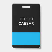 Badge d'identification d'événement pour participan (Arrière)
