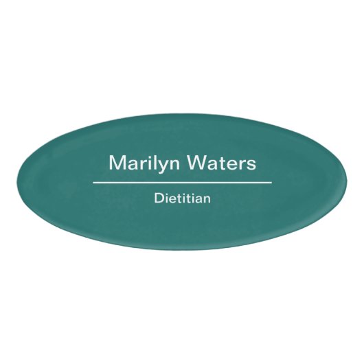 Badge D'identification Diététicien et nutritionniste (Devant)