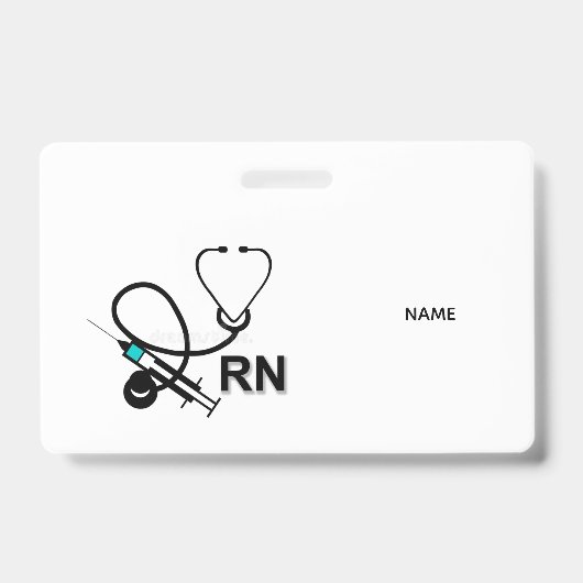 Badge d'identification d'infirmière (Avant)