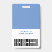 Badge d'identification d'infirmière personnalisé m (Arrière)