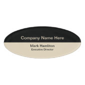 Badge D'identification Directeur exécutif (Devant)