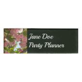 Badge D'identification Double floraison cerisier III printemps fleuri (Devant)