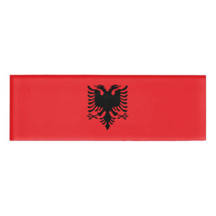 Badge D'identification Drapeau albanais