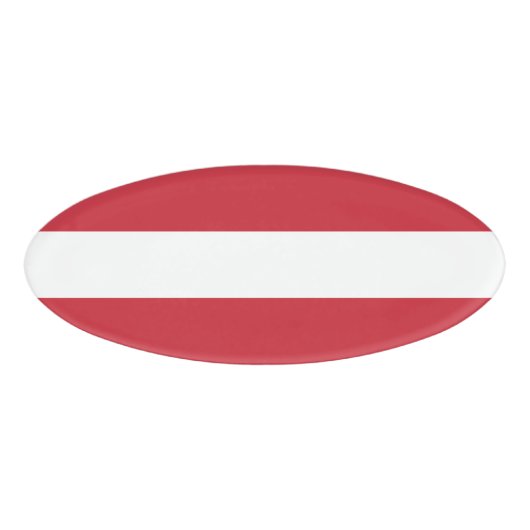 Badge D'identification Drapeau autrichien (Devant)