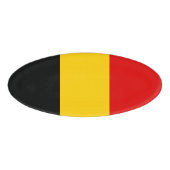Badge D'identification Drapeau de Belgique (Devant)
