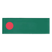 Badge D'identification Drapeau du Bangladesh (Devant)