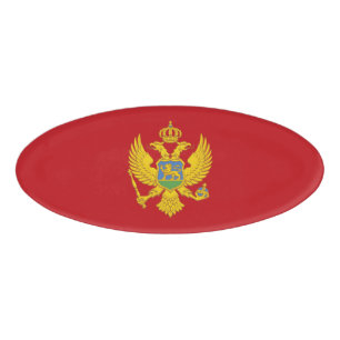 Badge D'identification Drapeau du Monténégro