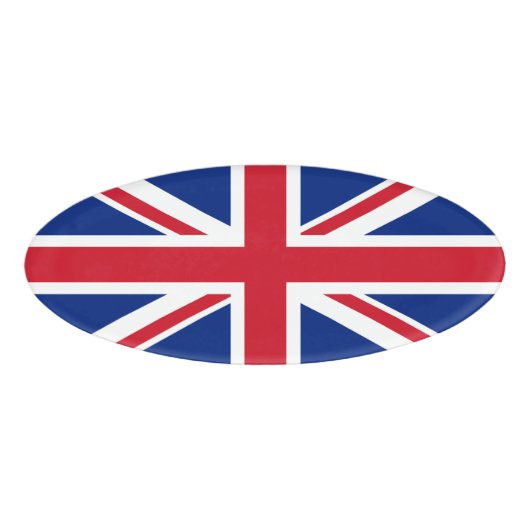 Badge D'identification Drapeau du Royaume-Uni (Devant)