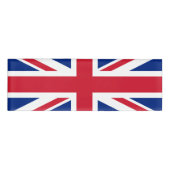 Badge D'identification Drapeau du Royaume-Uni Nom Balise (Devant)
