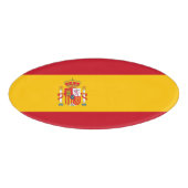 Badge D'identification Drapeau espagnol (Devant)