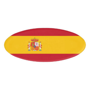 Badge D'identification Drapeau espagnol
