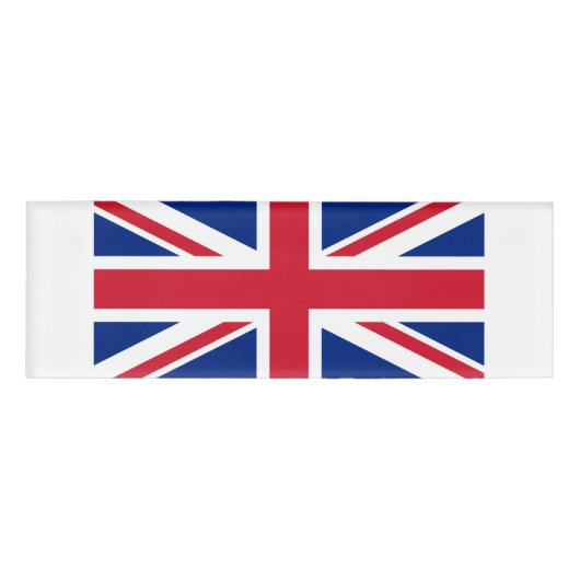 Badge D'identification Drapeau national du Royaume-Uni R-U, Union Jack (Devant)