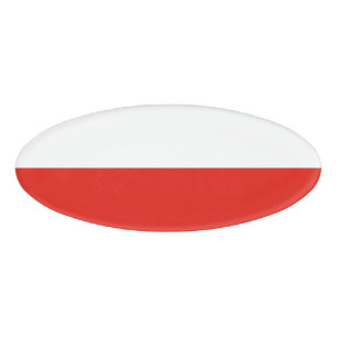 Badge D'identification Drapeau polonais
