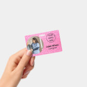 badge d'identification du fournisseur de soins (À main)