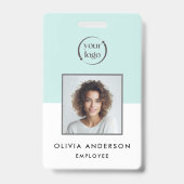 Badge d'identification du logo de l'entreprise pho (Avant)