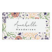 Badge D'identification Élégant chic (Devant)