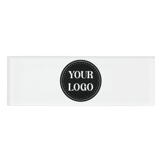 Badge D'identification élégant, contemporain, poli et personnalisable (Devant)