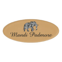 Elephant avec Zebra Stripes + vos idées