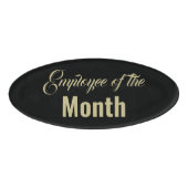 Badge D'identification Employé du mois (Devant)