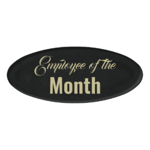 Badge D'identification Employé du mois